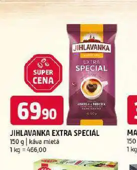 Terno Jihlavanka extra speciál mletá káva nabídka