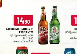 Terno Pivo gambrinus patron 12 nabídka