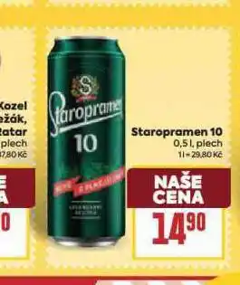 Billa Pivo staropramen 10 nabídka