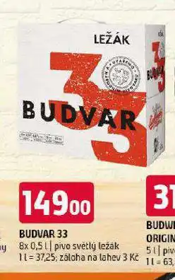 Terno Pivo budvar 33 nabídka