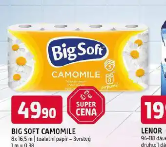 Terno Big soft camomile toaletní papír nabídka