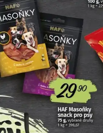 COOP TIP HAF Masoňky snack pro psy nabídka