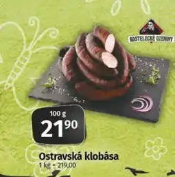 COOP TIP Ostravská klobása nabídka