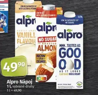 COOP TIP Alpro Nápoj nabídka