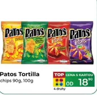 Tamda Foods Patos Tortilla chips nabídka