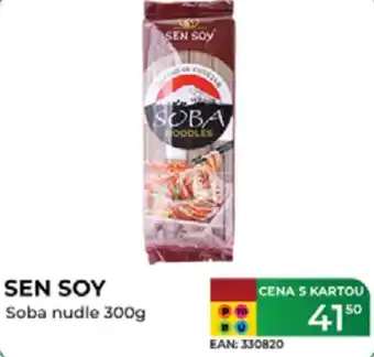 Tamda Foods SEN SOY Soba nudle nabídka