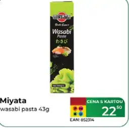 Tamda Foods Miyata wasabi pasta nabídka