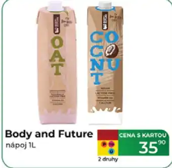 Tamda Foods Body and Future napoj nabídka