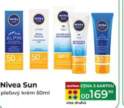 Tamda Foods Nivea Sun pleťový krém nabídka