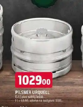 Terno Pivo pilsner urquell nabídka