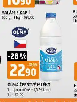 Terno Olma čerstvé mléko 1,5% nabídka