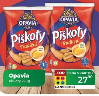 Tamda Foods OPAVIA piškoty nabídka