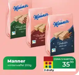 Tamda Foods Manner winterwaffel nabídka