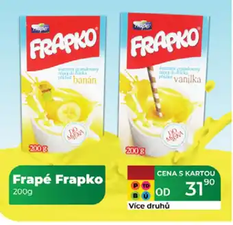 Tamda Foods Frapé Frapko nabídka