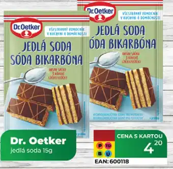 Tamda Foods Dr. Oetker jedlá soda nabídka