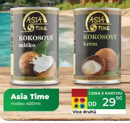 Tamda Foods Asia Time mléko nabídka