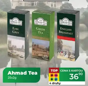 Tamda Foods Ahmad Tea nabídka