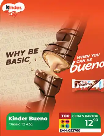 Tamda Foods Kinder Bueno Classic T2 nabídka