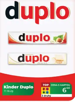 Tamda Foods Kinder Duplo nabídka