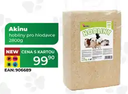 Tamda Foods Akinu hobliny pro hlodavce nabídka