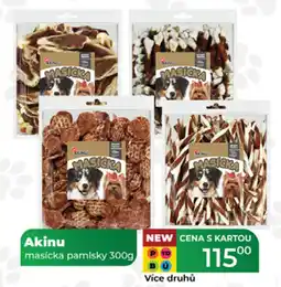 Tamda Foods Akinu masicka pamlsky nabídka