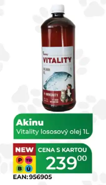 Tamda Foods Akinu Vitality lososový olej nabídka