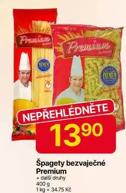 Hruška Špagety bezvaječné Premium 400g nabídka