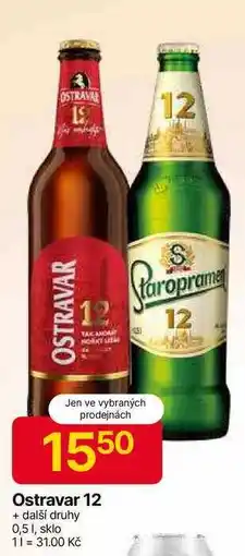 Hruška Staropramen 12°, 0,5l nabídka