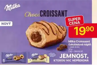 Hruška Milka Croissaant čokoládová náplň 50 g nabídka