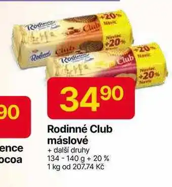 Hruška Rodinné Club máslové + další druhy 134-140 g nabídka