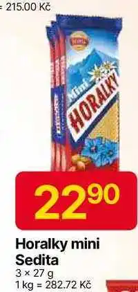 Hruška Horalky mini Sedita 3 x 27 g nabídka