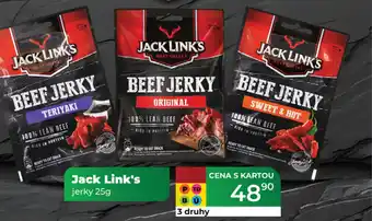 Tamda Foods Jack Link's jerky nabídka