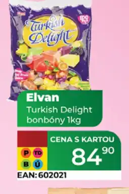 Tamda Foods ELVAN Turkish Delight bonbóny nabídka