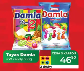 Tamda Foods Tayas Damla soft candy nabídka