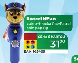 Tamda Foods SweetNFun cukro+hračka PawPatrol spin pop nabídka