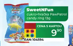 Tamda Foods SweetNFun cukro+hračka PawPatrol candy ring nabídka