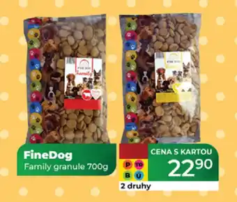 Tamda Foods FineDog Family granule nabídka