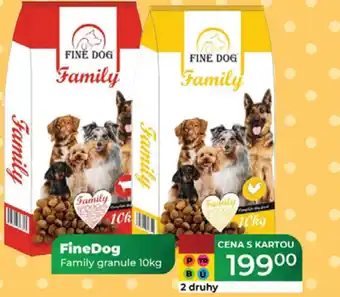 Tamda Foods FineDog Family granule nabídka