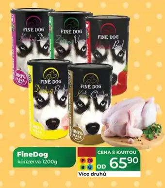 Tamda Foods FineDog konzerva nabídka