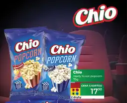 Tamda Foods CHIO ready to eat popcorn nabídka