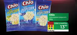 Tamda Foods CHIO microwave popcorn nabídka