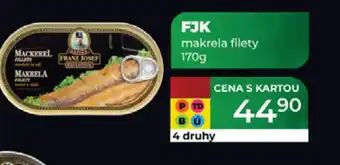 Tamda Foods FJK makrela filety nabídka