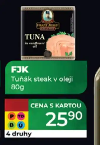 Tamda Foods FJK Tuňák steak v oleji nabídka