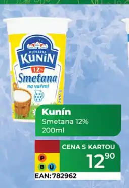 Tamda Foods Kunín Smetana 12% nabídka