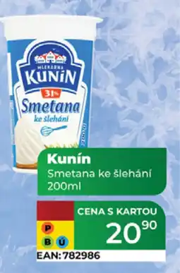 Tamda Foods Kunín Smetana ke šlehání nabídka