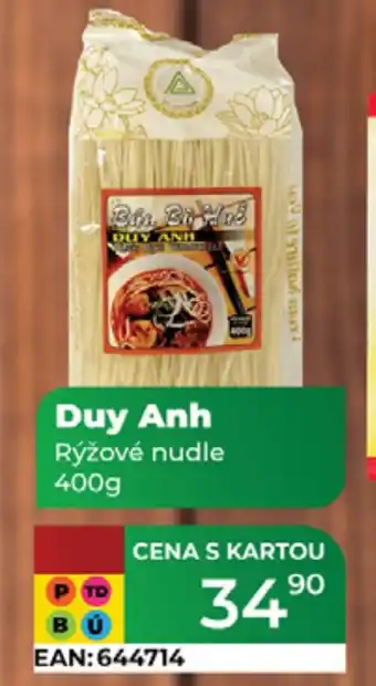 Tamda Foods Duy Anh Rýžové nudle nabídka