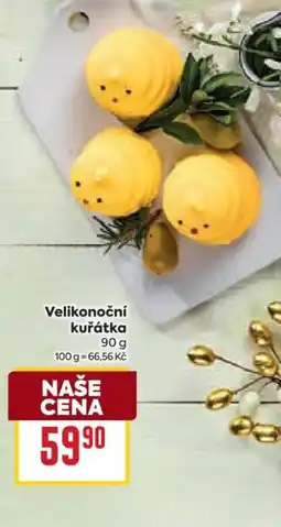 Billa Velikonoční kuřátka nabídka