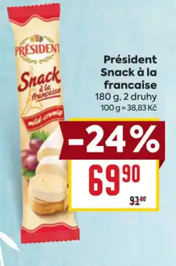 Billa Président Snack à la francaise nabídka