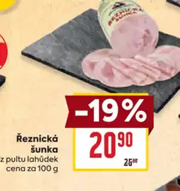 Billa Řeznická šunka nabídka