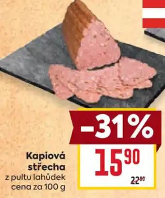 Billa Kapiová střecha nabídka